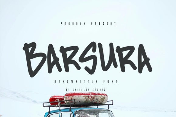 Barsura Font: Adding Handwritten Charm to Your Brand