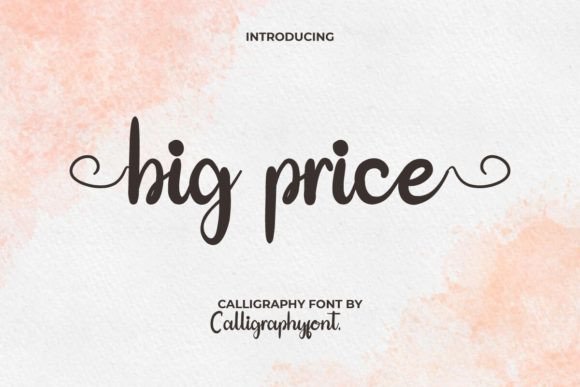 Big Price Font: A Bold Script for High-Impact Campaigns