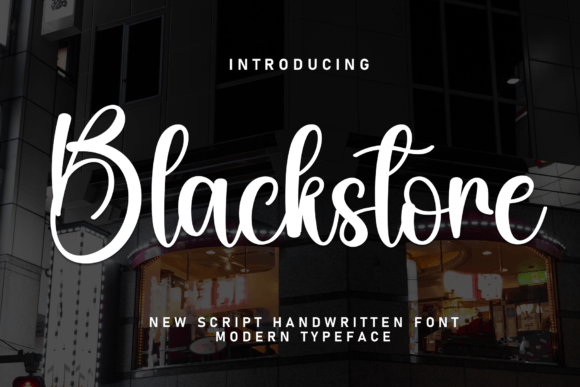 Blackstore Font Review: Sweet Handwritten Charm for Branding