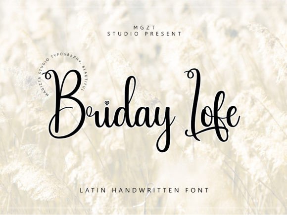 Briday Lofe Font: Elevating Small Business Branding