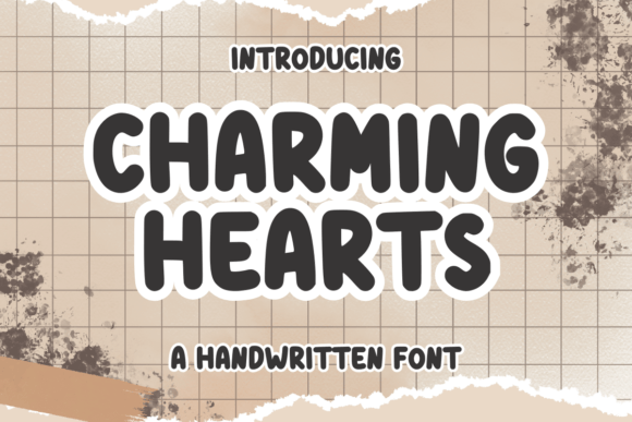 Charming Hearts Font: A Playful Typeface for Branding