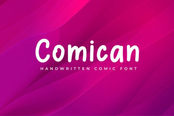 Comican Font: Modern Handwritten Typography for Web Design