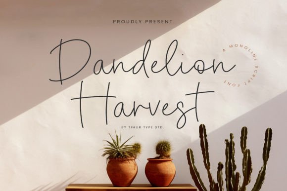 Dandelion Harvest Font: Elevating Small Business Branding