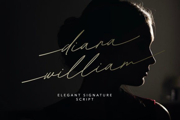 Diana William Font: An Editorial Script for Authentic Layouts