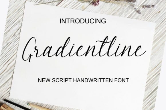 Gradientline Font: Elevating Small Business Branding