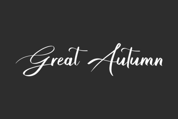 Great Autumn Font: Elevating Digital Brand Identity