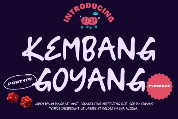 Kembang Goyang Typeface: Elevating Small Business Branding