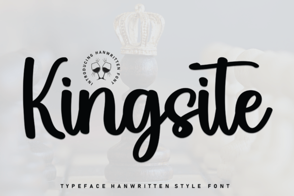 Kingsite Font: An Elegant Handwritten Typeface for Editorial Design