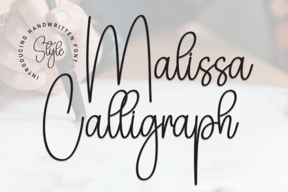 Malissa Calligraph Font: A Handwritten Touch for Small Business Branding