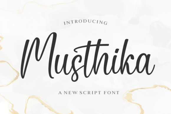 Musthika: A Designer’s Take on This Script Font