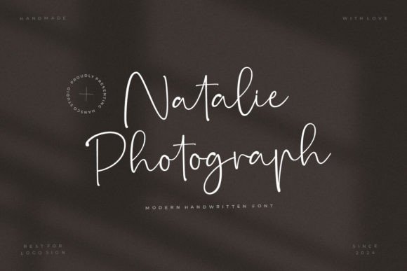 Natalie Photograph Font for Modern Editorial Design