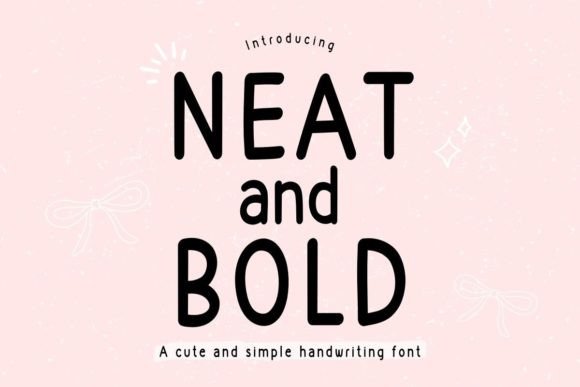 Neat and Bold Font: Clarity for Digital Campaigns