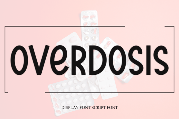 Overdosis Font: Adding Festive Charm to Brand Visuals