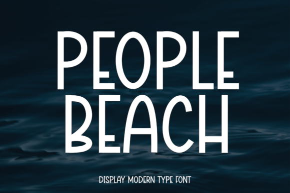 People Beach Font: Elevating Editorial Layouts