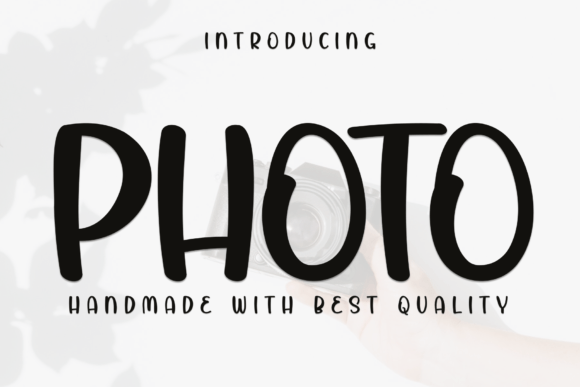 Photo Font: Elevating Editorial Design with Handwritten Elegance