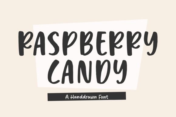 Raspberry Candy Font: Sweet Handwritten Style for Digital Campaigns