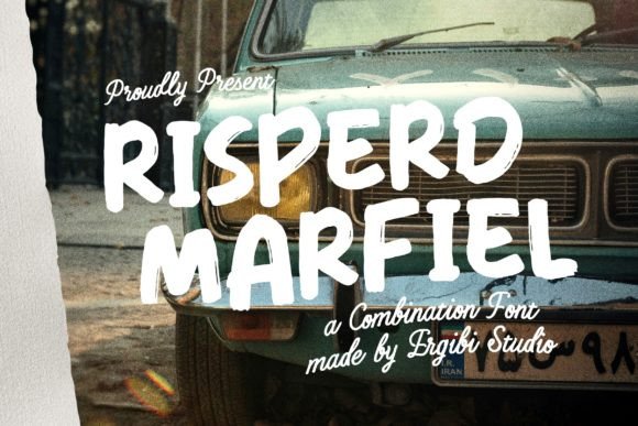 Risperd Marfiel Font: Organic Style for Handmade Labels