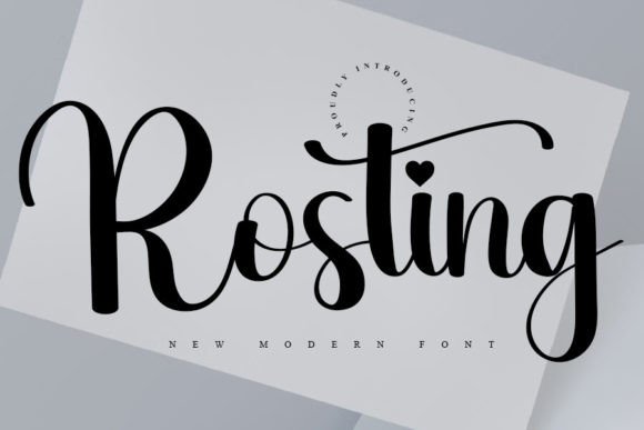 Rosting Font: Elevating Editorial Design and Layouts