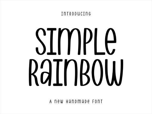 Simple Rainbow Font: Adding Warmth to Campaign Visuals