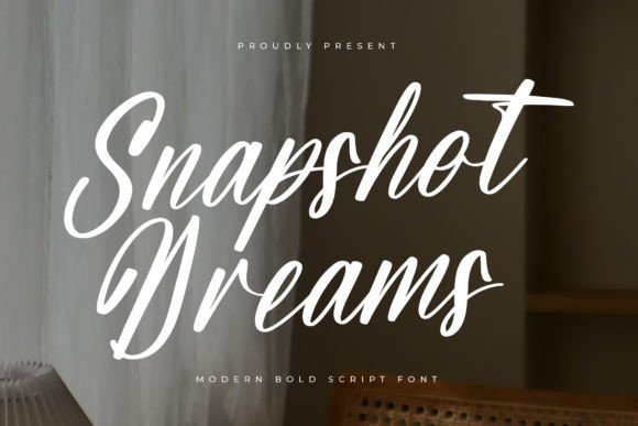 Snapshot Dreams Font for Editorial Design