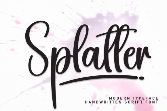 Splatter Font Review: Raw Texture for Modern Branding