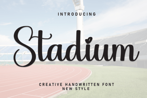 Stadium Font: A Handwritten Typeface for Campaigns