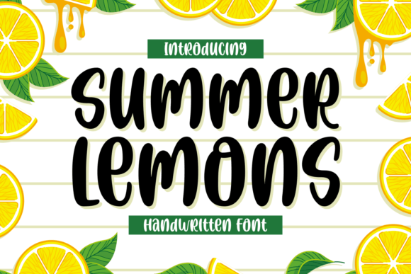 Summer Lemons Font: A Fresh Typeface for Branding