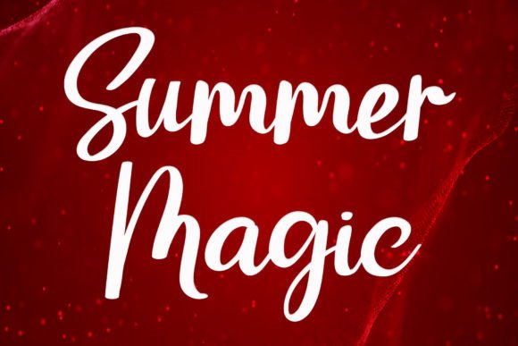 Summer Magic Font: Elevating Small Business Branding