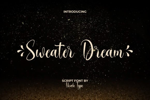 Sweater Dream Font: Elegant Script for Editorial Design