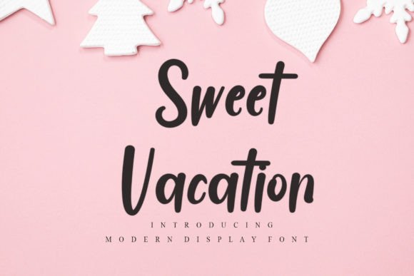 Sweet Vacation Font for Handmade Products