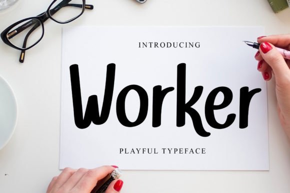 Worker Font: Elevating Small Business Brand Identity